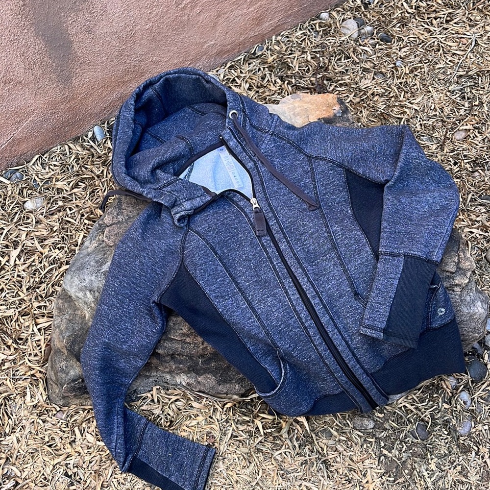 two tone athletic hoodie